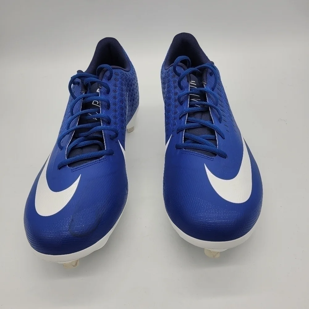 Nike Lunar Vapor UltraFly Elite 2 Baseball Cleats Men's 15 New Shoes Blue